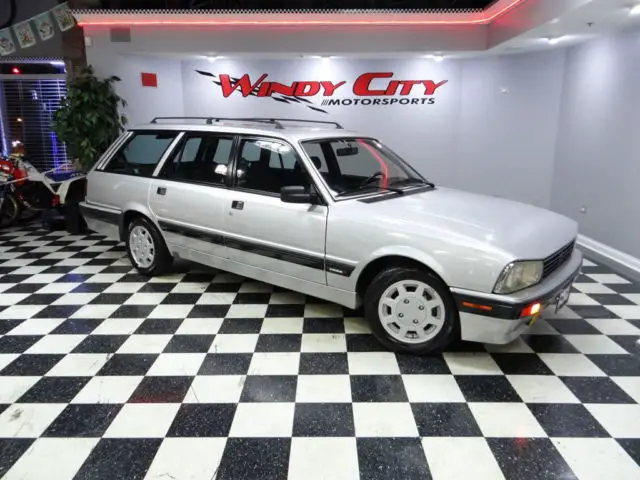 91 peugeot 505 sw8 turbo wagon owned by the forbes family low miles 3rd row rare