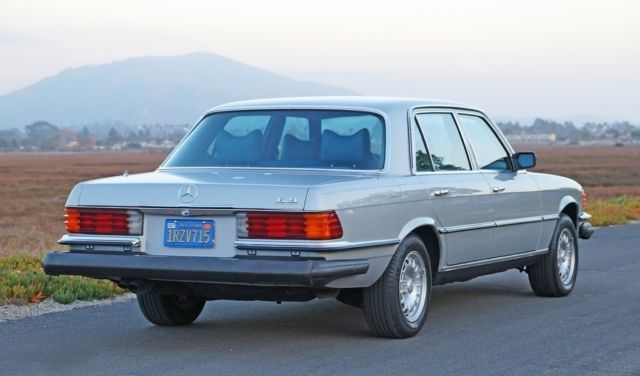 1979 mercedes-benz 450sel 6.9: 48k original miles, silver/blue, gorgeous example
