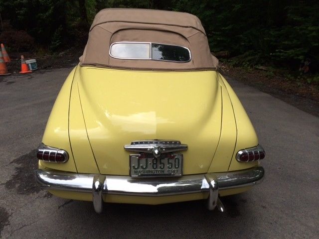 1948 studebaker commander regal deluxe convertible