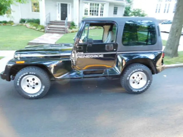 1992 jeep wrangler renegade yj convertible 4x4 real renegade cold ac real nice