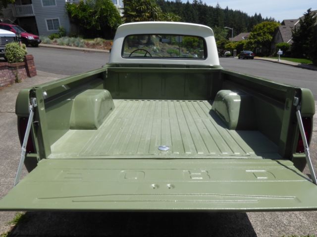 1965 ford f-100 "s w b " 390 fe 5 speed od old school cool done right