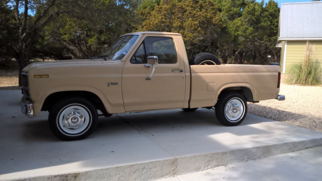 1984 ford f-150 short bed pickup truck