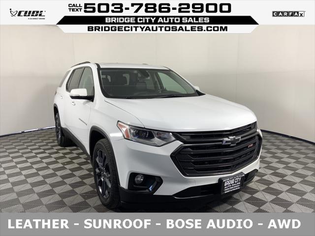 2019 chevrolet traverse rs