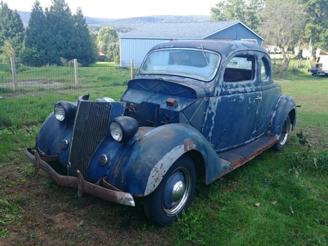 1936 ford coupe 68 model untouched since the early 60's