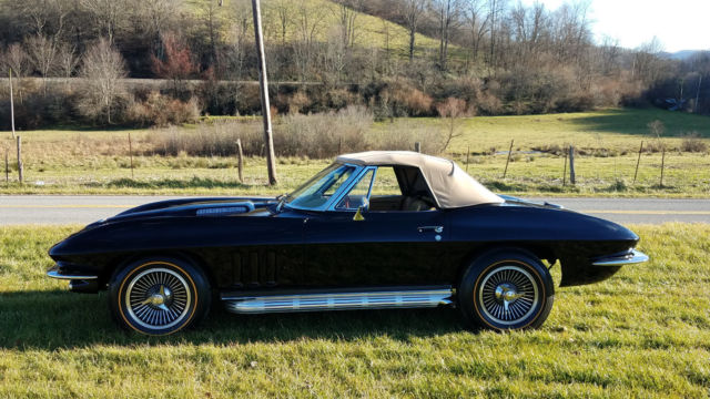 1966 corvette frame off 427/450hp 4 speed must see!