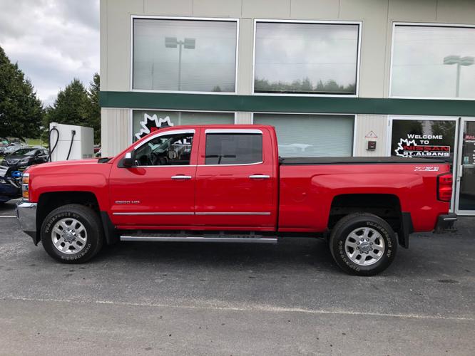 used 2015 chevrolet silverado 2500 4x4 crew cab ltz saint albans, vt 05478 for sale in saint albans, vermont