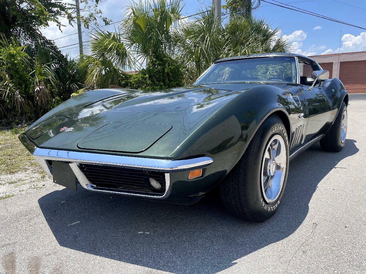 1969 chevrolet corvette 2lt coupe automatic 5.7l v8