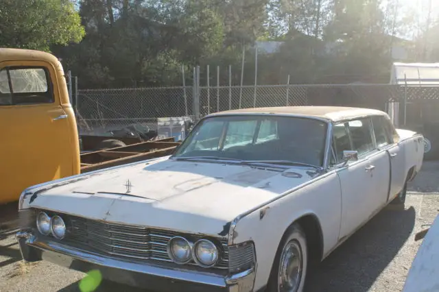 1965 lincoln continental base 7.0l california presidential limo original black