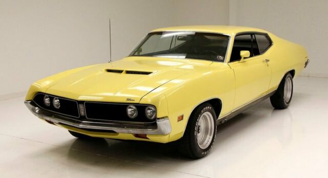 straight steel panels excellent interior grabber yellow 351 cleveland v8