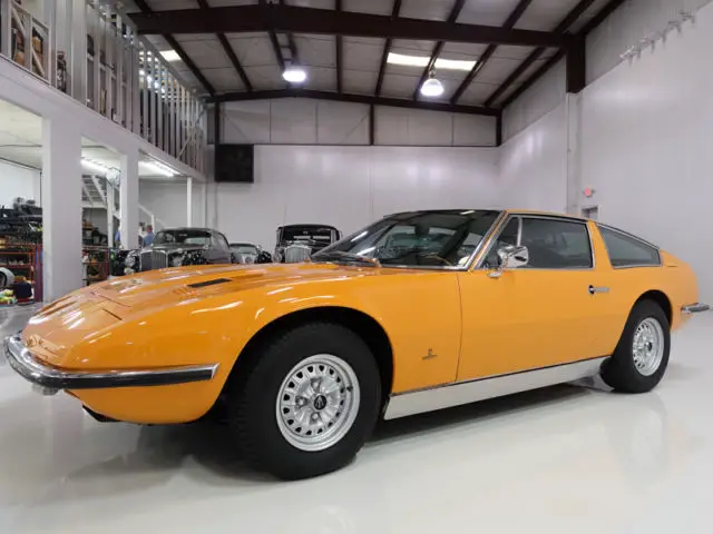 1972 maserati indy 4.7 coupe, known history since new! zf 5-speed manual!