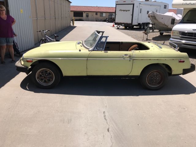 1977 mgb - california car!