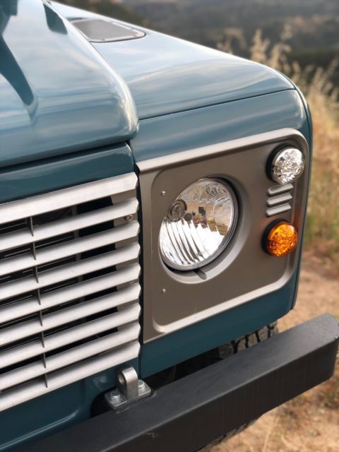 land rover defender 110 beach runner - marine blue - recently refurbished