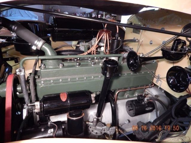 1937 packard super 8 convertible used manual
