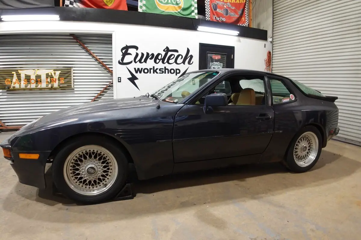 1984 porsche 944 copenhagen blue project clean title
