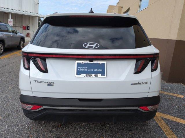 2022 hyundai tucson hybrid blue
