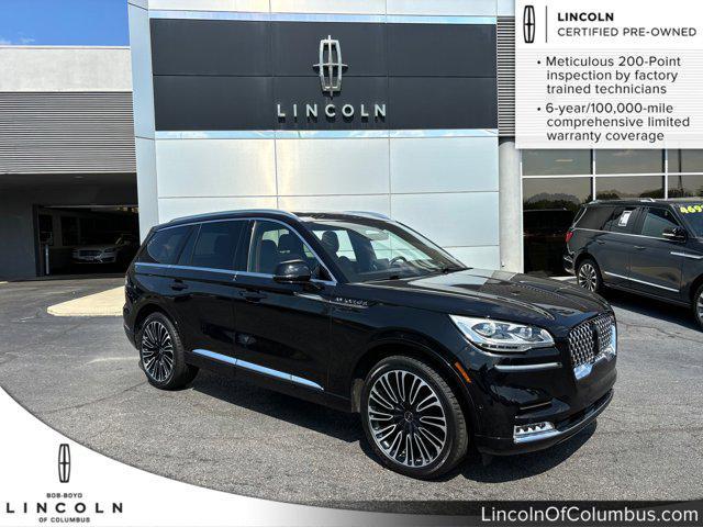 2023 lincoln aviator black label awd