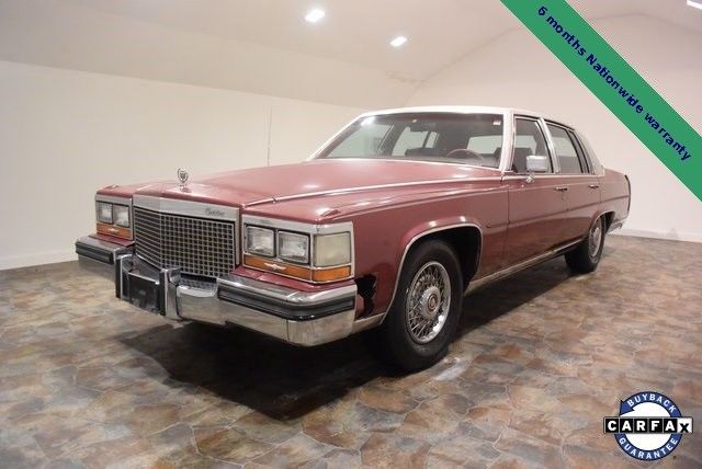 1988 cadillac brougham 73404 miles 4d sedan 5.0l v8 4bbl 4-speed automatic