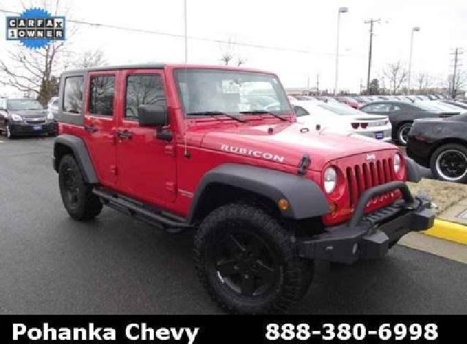 2009 jeep wrangler unlimited rubicon in chantilly, va