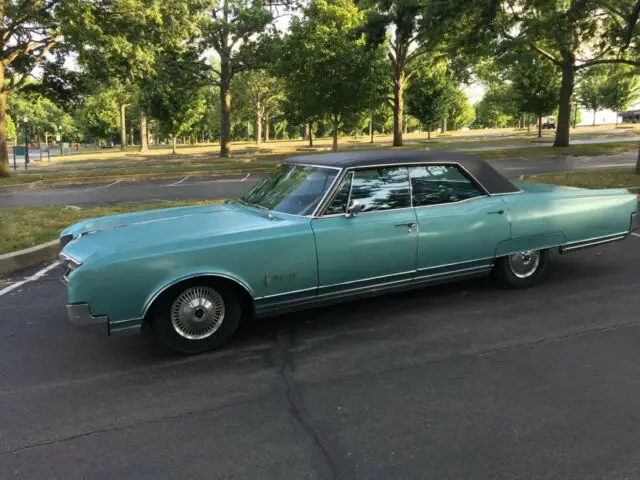 1966 oldsmobile 98 ninety-eight original paint 66,000 3 owner no reserve!