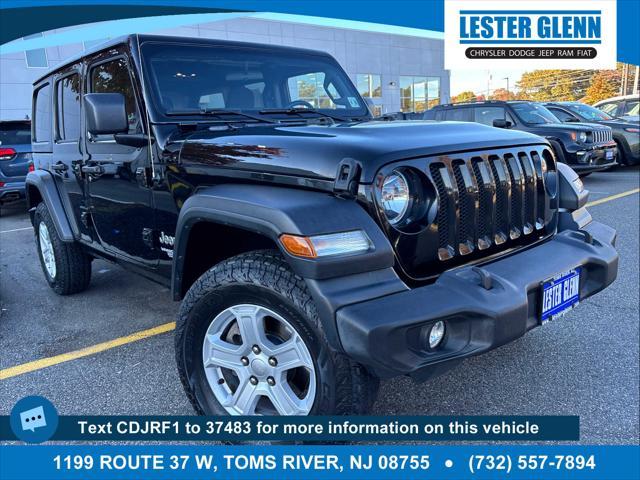 2020 jeep wrangler unlimited sport