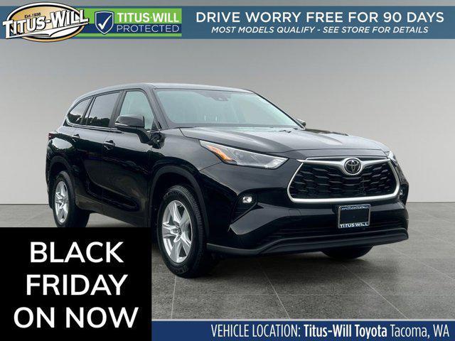 2024 toyota highlander le