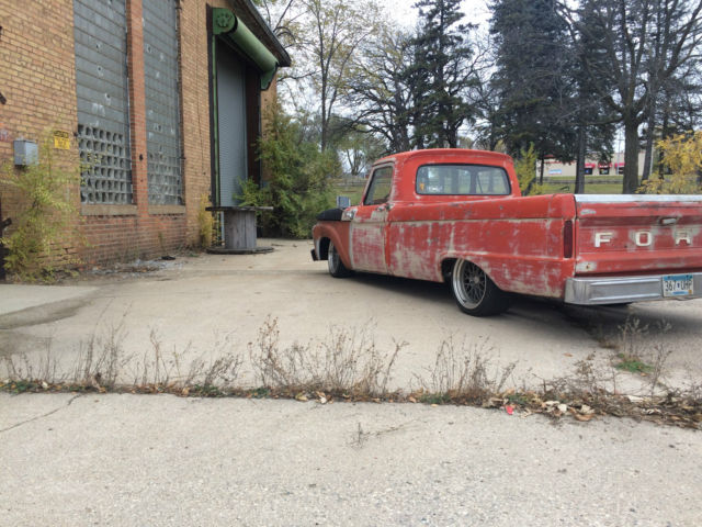 custom 1964 ford f-100, lowered, big block, hot street rat rod, no reserve!!!!!!
