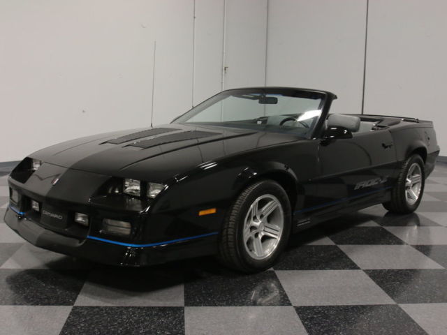 all-stock, survivor iroc z/28 'vert, 9,166 original miles, fully loaded, mint!!!