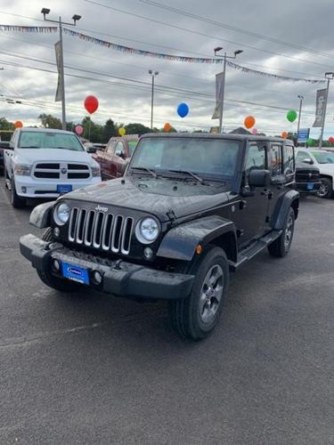 used 2016 jeep wrangler 4wd unlimited sahara yorkville, ny 13495 for sale in yorkville, new york