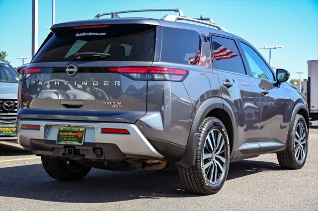 2023 nissan pathfinder platinum 4wd