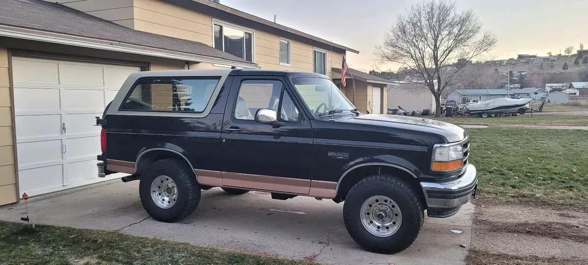1994 ford bronco black 4wd automatic u100