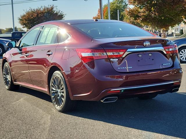 2018 toyota avalon touring