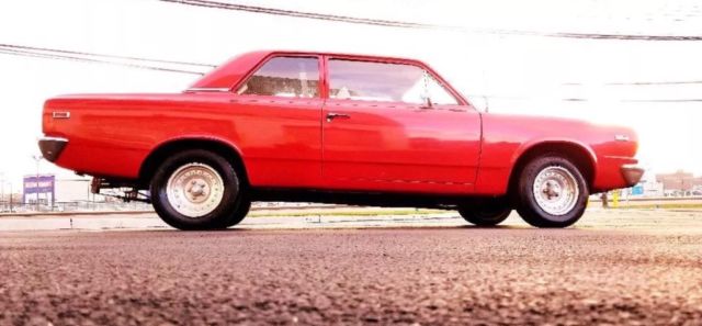 1969 rambler red classic car