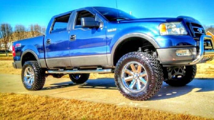 2005 ford f-150 fx4 lifted leather supercrew 4wd warranty on motor in spring, tx