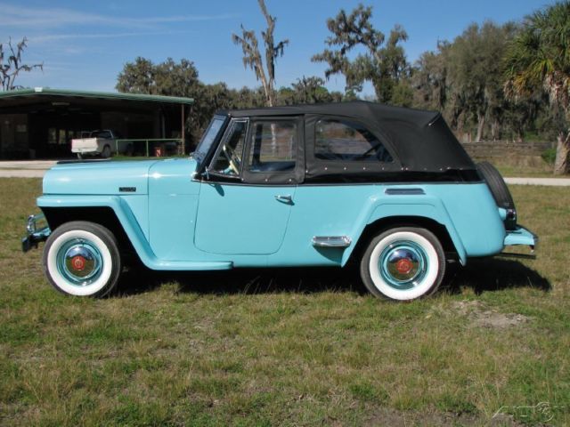 1948 willys overland jeepster concours restoration