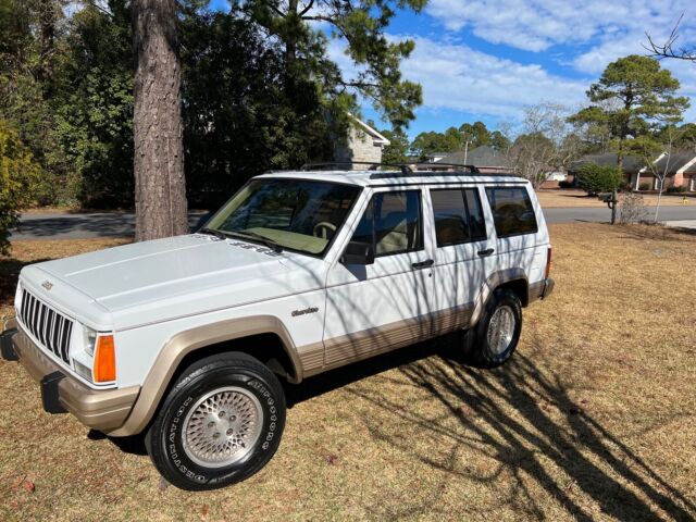 1993 jeep cherokee suv white 4wd automatic country