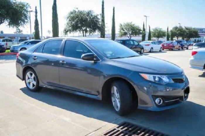 2012 toyota camry se touchscreen radio bluetooth sunroof one owner in spring, tx