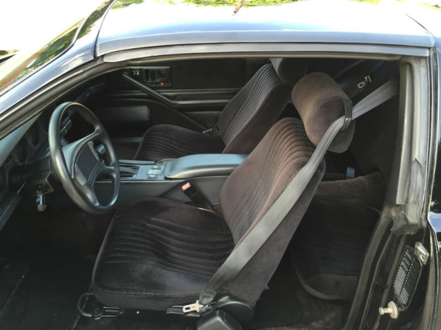 1989 pontiac firebird formula 350 -black on black & low miles! clean example!