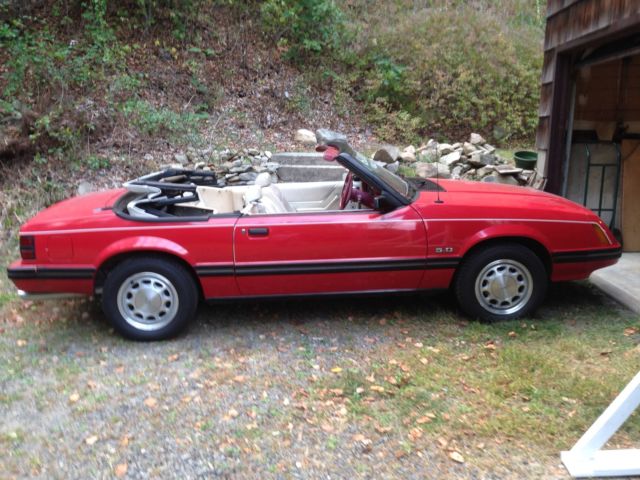1983 mustang glx convertible 5.0