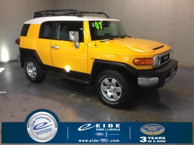 2007 toyota fj cruiser base 4dr suv 4wd (4l v6 5a for sale in bismarck, north dakota