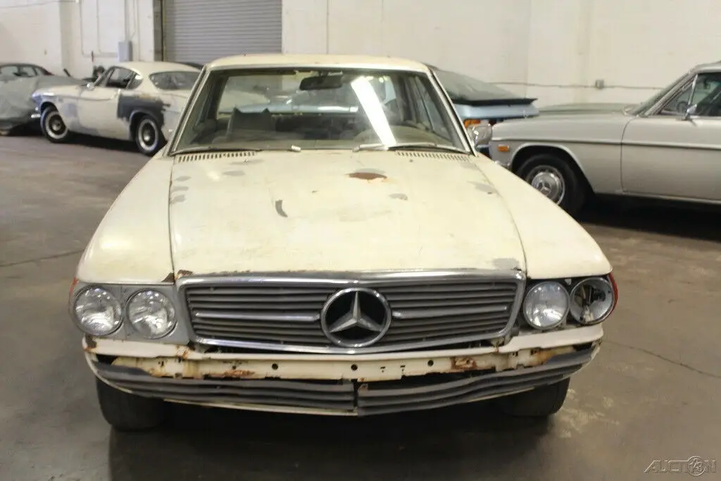 1973 mercedes 350 slc sunroof copue no reserve!