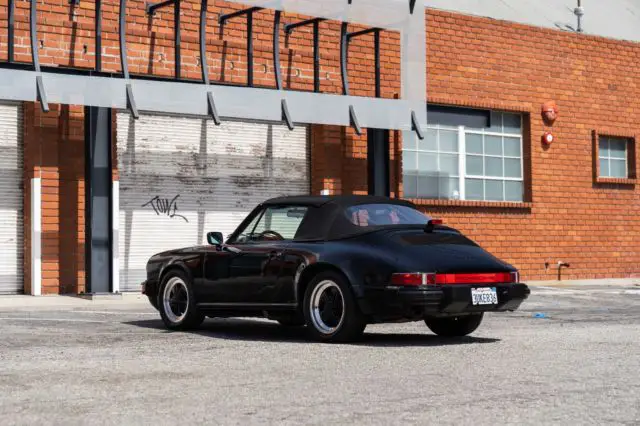 1987 porsche 911 carrera convertible "g50"
