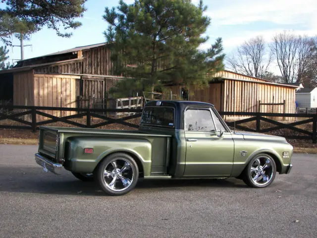 gorgeous frame off restored 1969 c10 restomod short bed one of a kind show & go!