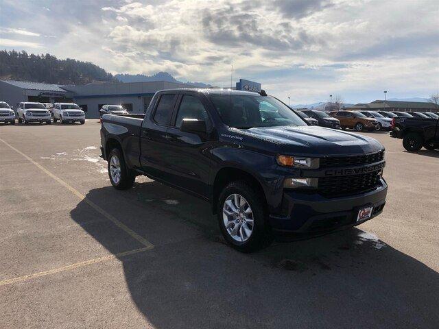new 2019 chevrolet silverado 1500 4x4 double cab custom spearfish, sd 57783 for sale in spearfish, south dakota