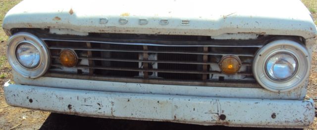 barn find runing 1967 dodge d-200 sweptline pick up truck rat rod dash shiftier