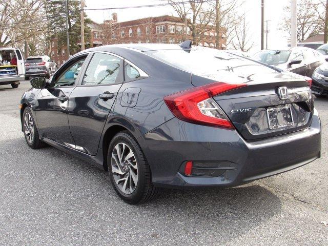 certified 2017 honda civic ex sedan harrisburg, pa 17104 for sale in harrisburg, pennsylvania