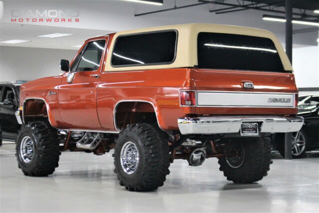 1987 chevrolet blazer k5 2000 miles orange suv v8 5.7l 350 stroker automatic