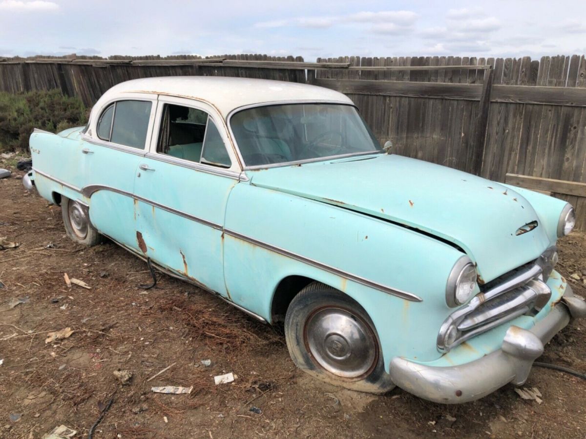 1954 dodge royal sedan hemi v8 parts car