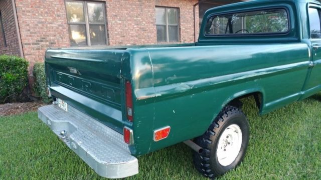1969 ford f-100 pickup truck, 360 v8, 4-speed manual, 4wd, original