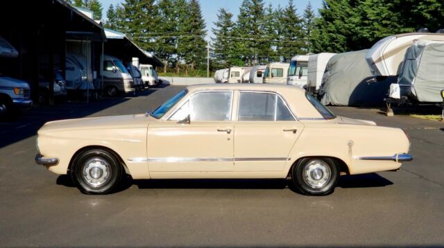 1964 plymouth valiant v-200 sedan slant 6 push-button transmission low reserve!