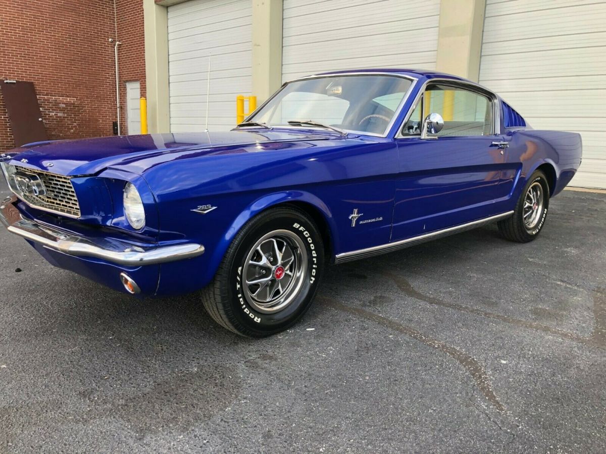 1966 ford mustang fastback 289 c.i manual transmission